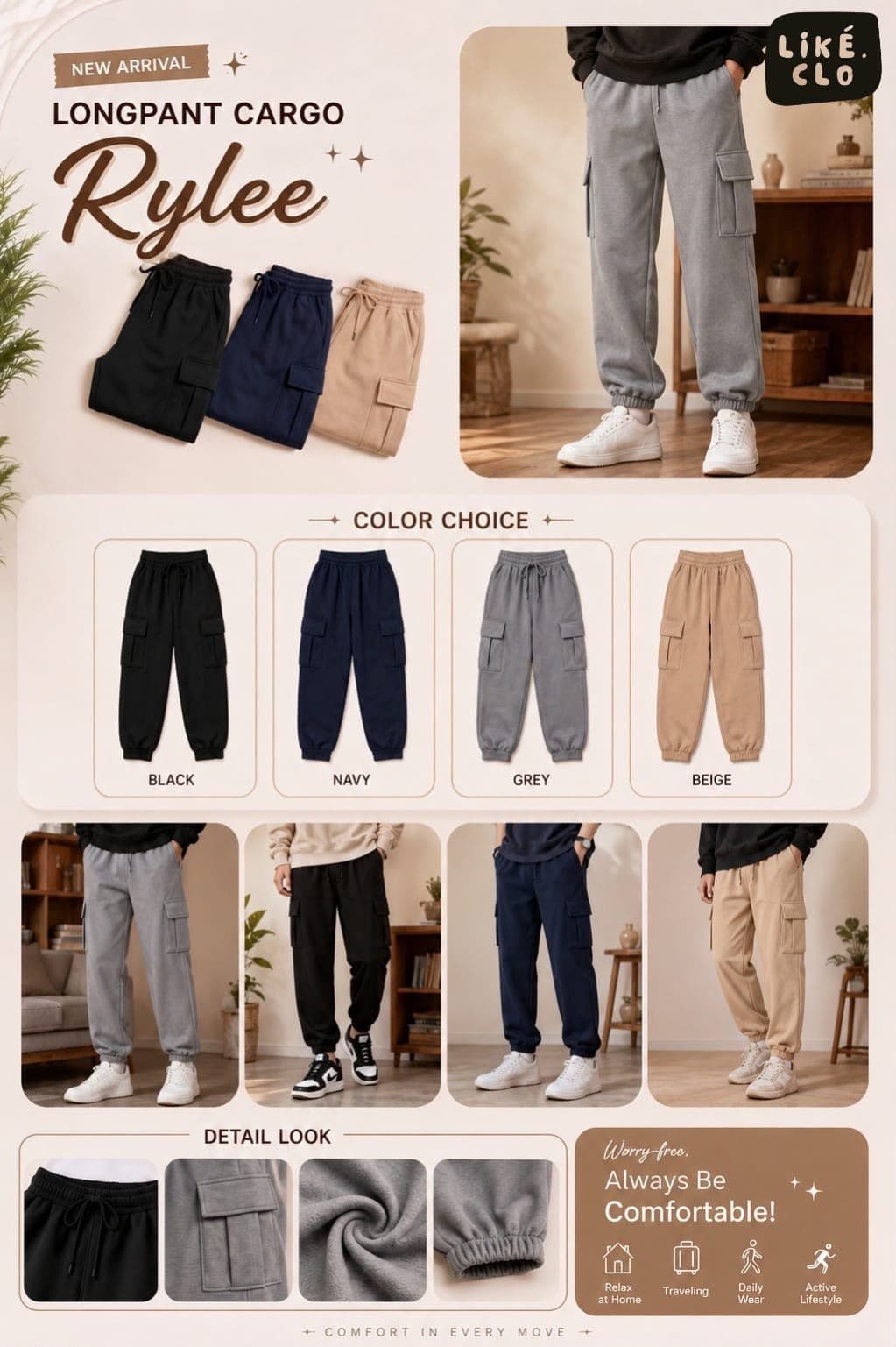 Jogger Rylee by Like Clo - BBK
